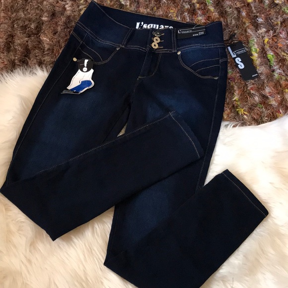NWT L’square dark blue jeans size 3 inseam 26 - Picture 4 of 5